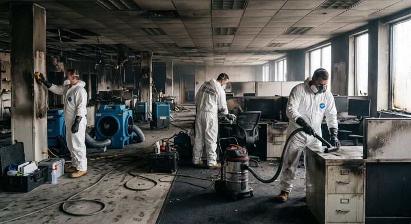 Commercial Fire Damage Repair in Austin, TX