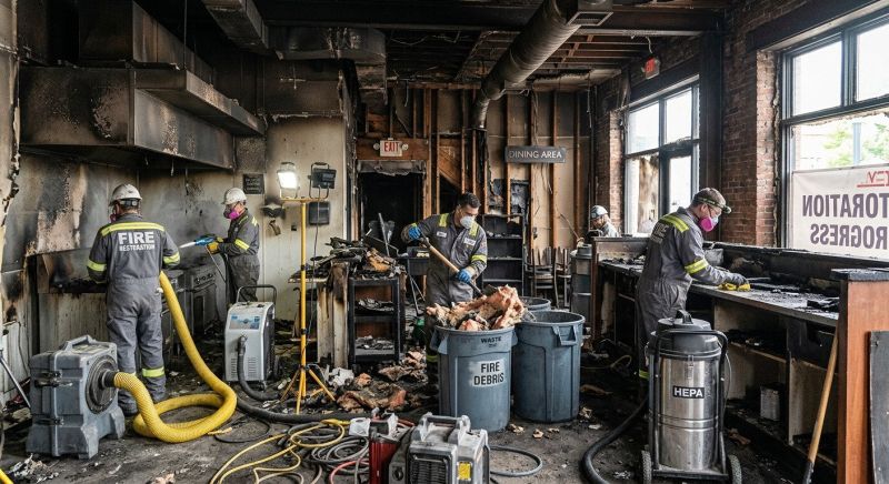Commercial Fire Damage Repair in Napa, CA