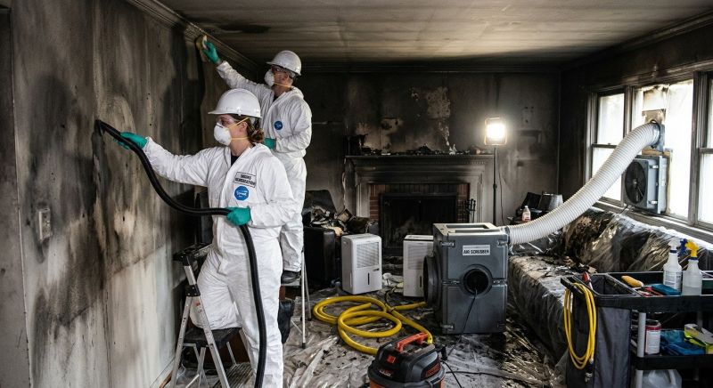 Commercial Fire Mitigation in Fort Mill, SC