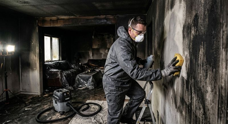 Soot Damage Cleanup in Santa Rosa, CA